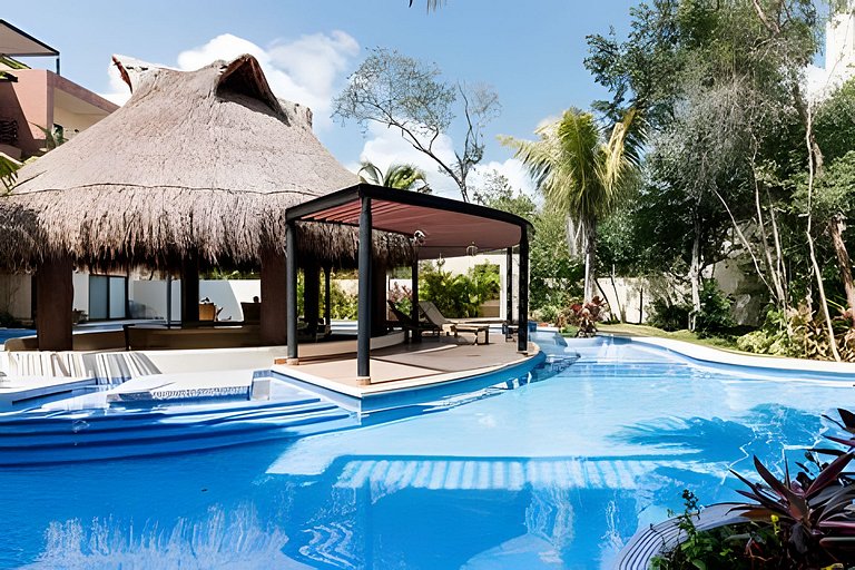 Ka'an Maya Luxury Home SwimUp Pool Access